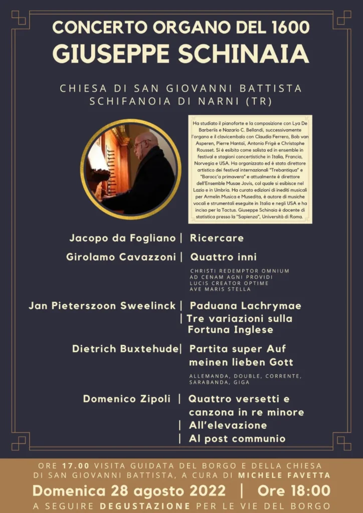 immagine per Concerto d'organo del 1600