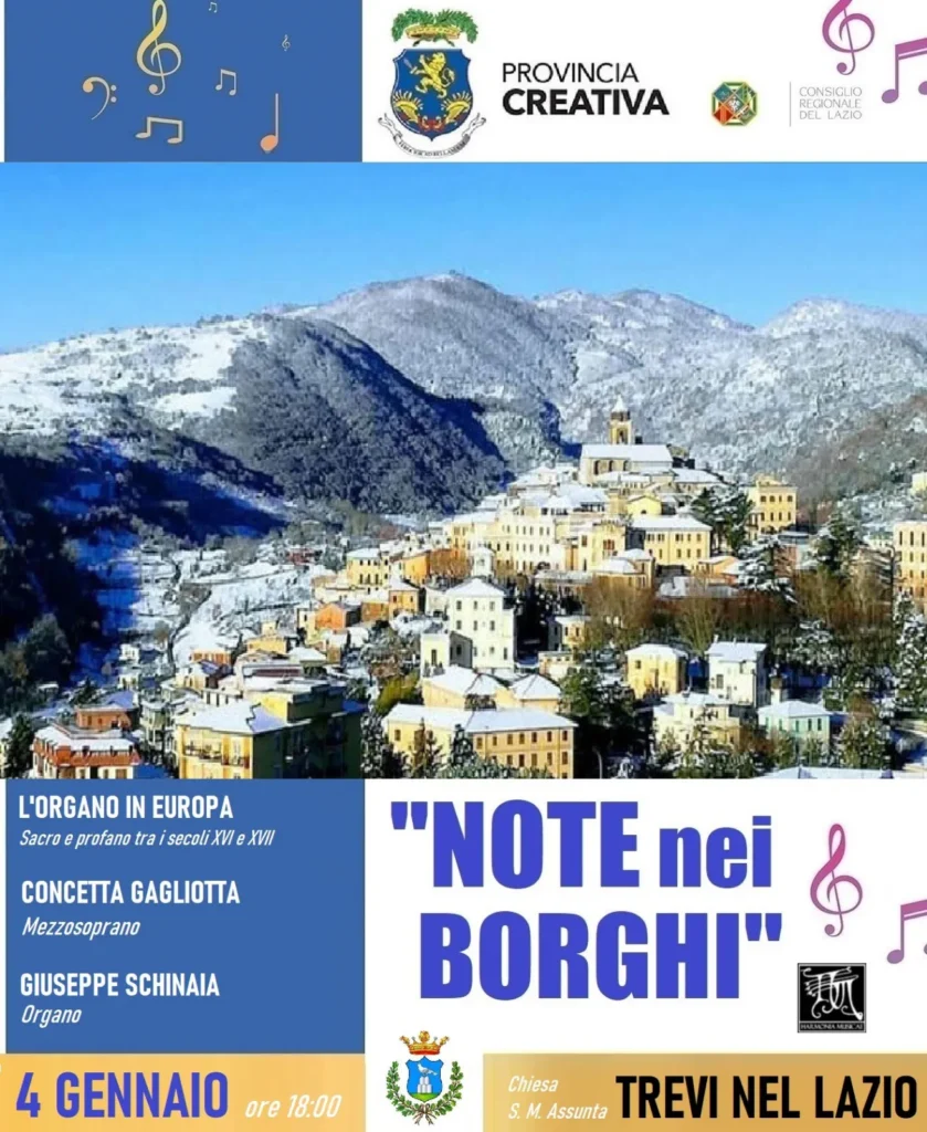 immagine per L’organo in Europa – Trevi nel Lazio