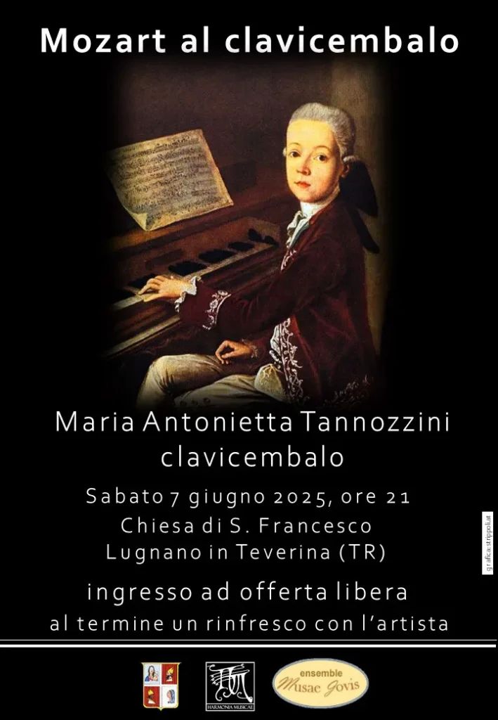 immagine per Mozart al clavicembalo